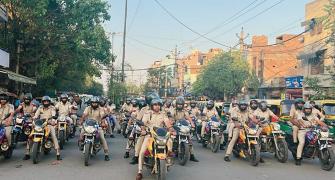 Hanuman Jayanti: Curbed procession in Jahangirpuri
