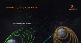 Chandrayaan-3 exits Earth's orbit, heads towards moon