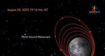Feeling lunar gravity: Chandrayaan-3 enters Moon orbit