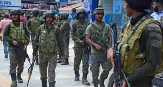 Security Tightens For I-Day In Srinagar