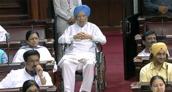 SEE: Modi lauds Manmohan Singh in RS farewell speech