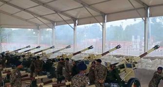 SEE: India-made field guns used for 1st time on I-Day