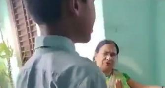 UP slap video: Muslim student can't sleep, says father