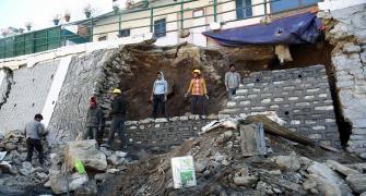 Joshimath: 2 more hotels lean; cracks in more areas