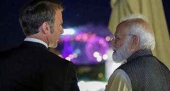 'Jai Ho' played twice at Macron's banquet for Modi