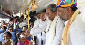 Sidda launches free bus travel scheme for women