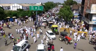Farmers block Delhi-Ch'garh highway over MSP demands