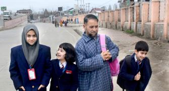 It's Back To School For Kids In Kashmir