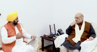 Mann meets Amit Shah, Centre sending 1900 jawans