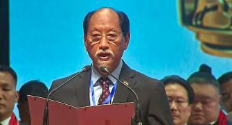 Neiphiu Rio takes oath as Nagaland CM for 5th term
