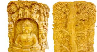 Modi gifts Buddha artwork from Karnataka to Kishida