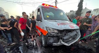 Israel defends bombing ambulance in Gaza