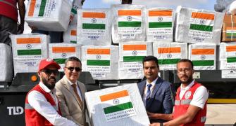 India sends 38.5 tonnes of aid to Palestine