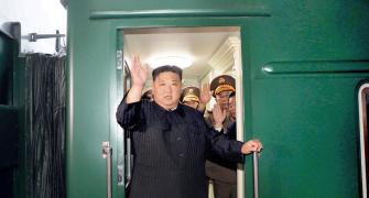 Kim's Train Heads For Putin Meeting