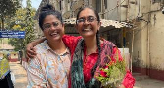 Prof Shoma Sen walks out of prison after 6 years