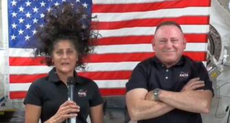 Stuck in space, NASA astronaut Sunita Williams says...