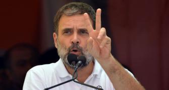Close shave for Rahul at Bihar rally as dais caves in