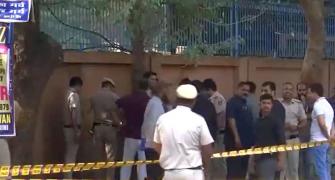 Loud blast near CRPF school in Delhi, FSL team at spot