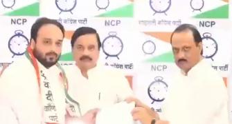 Zeeshan Siddique joins Ajit Pawar-led NCP, gets ticket