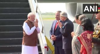 Modi lands in US; heads to Delaware for Quad talks