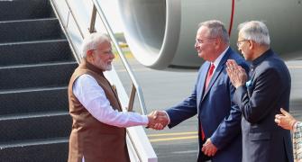 Modi lands in US, to meet Biden ahead of Quad talks