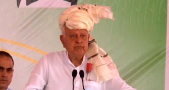 J-K poll is not about 'dharm' but...: Farooq Abdullah