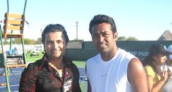 Spotted: Leander Paes in California