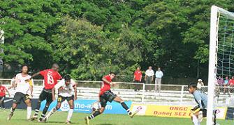 I-League images: Mahindra United vs East Bengal
