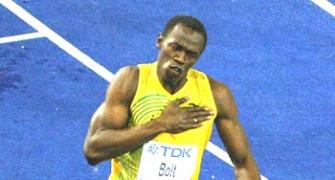 Bolt ends stellar year on high