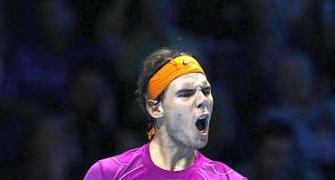 Nadal finds spark as Tour Finals get lift off