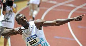 Bolt edges out compatriot Carter in Monaco