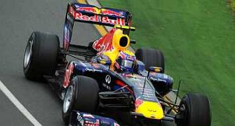 Webber on top as gloves come off in Melbourne