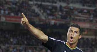 Ronaldo scores four as Real crush Sevilla 6-2