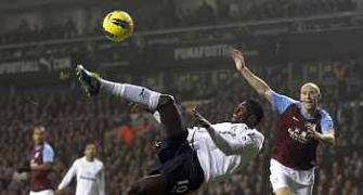 EPL: Adebayor double lifts Spurs to third
