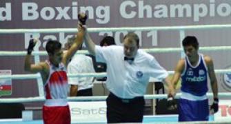Devendro, Jai in pre-quarters, Akhil out of World boxing