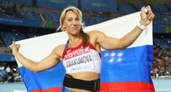 Russian javelin thrower Abakumova stripped of her 2008 Olympics silver