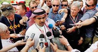 Bahrain prince says F1 race must go ahead
