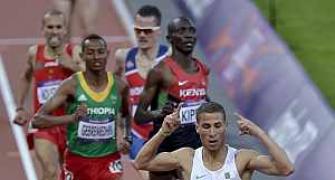 Algerian runner Makhloufi thrown out for not trying
