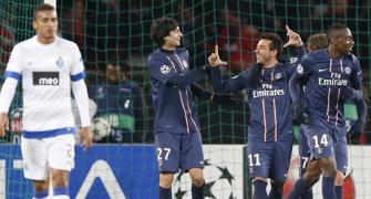 CL: PSG show they mean business; Arsenal, City lose