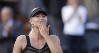 PHOTOS: Sharapova in French Open final, reclaims top spot
