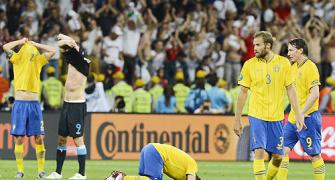 Stunned Swedes blame bad luck for early exit