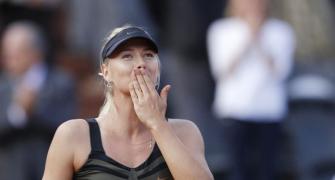 Sharapova comes back down to earth at Wimbledon