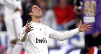 Ronaldo takes Real Madrid seven points clear of Barca
