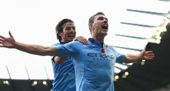 EPL: Late goal from Dzeko gives City win over Spurs