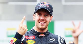 Third championship crown renders Vettel speechless