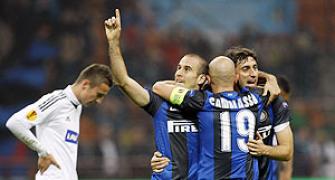 Europa: Inter record last gasp win, Reds down Anzhi