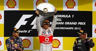Button savours Spa win after Alonso crashes out