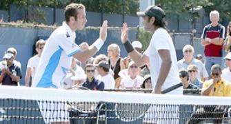 Paes in quarters of men's, mixed doubles