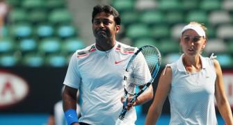 US Open: Paes, Sania out of mixed doubles