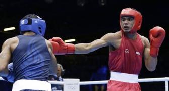 Asiad Boxing: Vikas advances to QFs, Mandeep disappoints